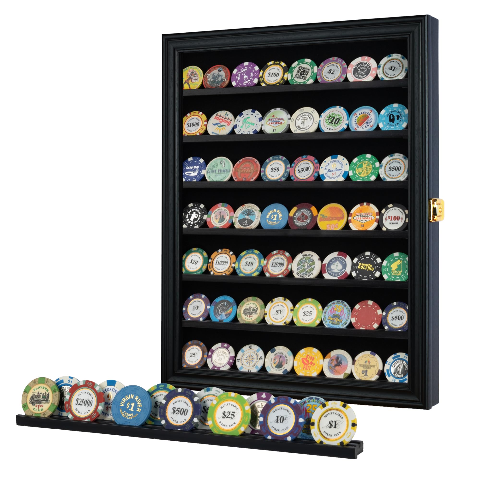 Amazon.com: Military Challenge Coin Display Case Poker Chip